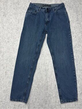 Vintage Osiris Skateboarding Jeans 32x30 Blue Denim Y2K Baggy Skate Embroidered